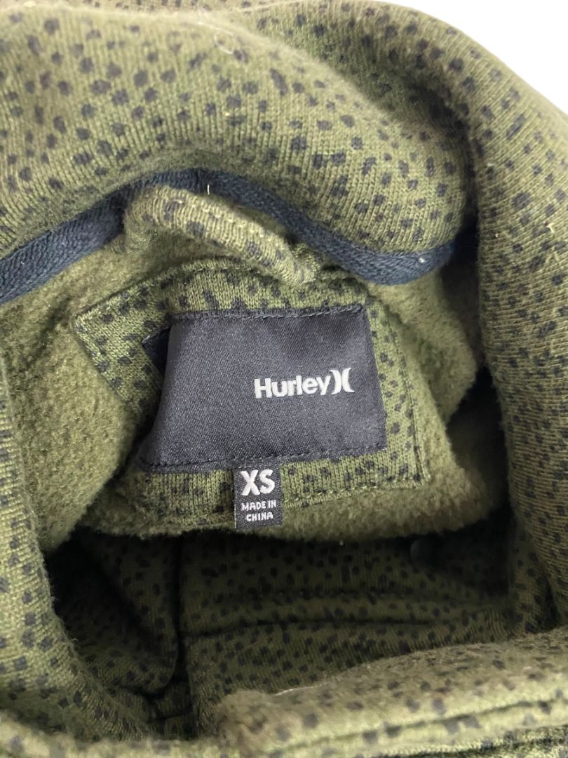 Size XS Hurley Womens Fleece Lined Winchester Jacket Removable Hood
