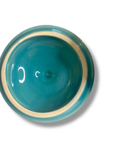 Fiesta  Small Utility Jam Jar Homer Laughlin 5.5" Turquoise