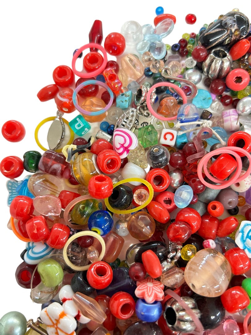 Acrylic Beads Craft Pieces 8.7 ounces Kits Cord Hobby DIY