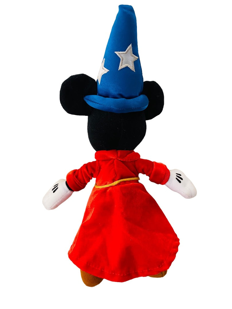 Disney Fantasia 2000 Sorcerer Micky Mouse 12" Plush Stuffed Figure