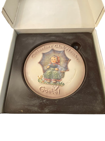 Goebel Collectors Club Member Plate Special Edition No 2 Hum690 1978