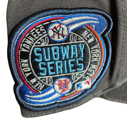 Cooperstown Collection Pro Standard Subway Series New York Yankees Hat Adjustable Snapback Gray