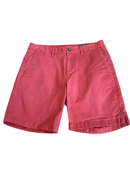 Size 30 Bonobos Red Twill Men's Shorts 7.5" Inseam