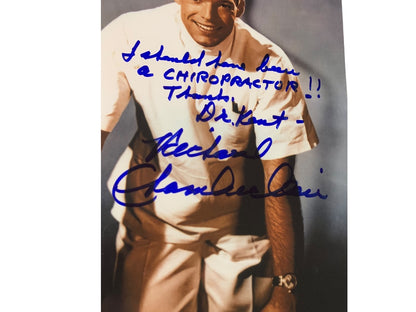 Richard Chamberlain as Dr. Kildaire Signed 8" x 10" Photo Personalized