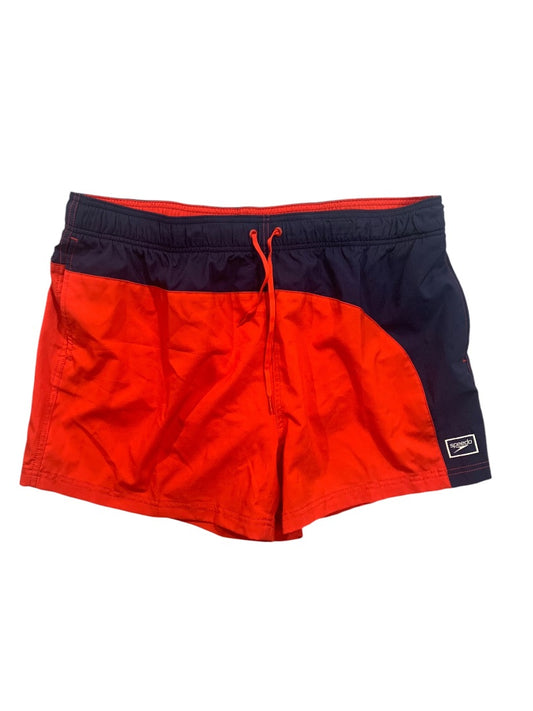 XXL Speedo Mens New Swim Trunks High Risk Red UPF 50+ Protection Eco 4-Way Comfort Stretch