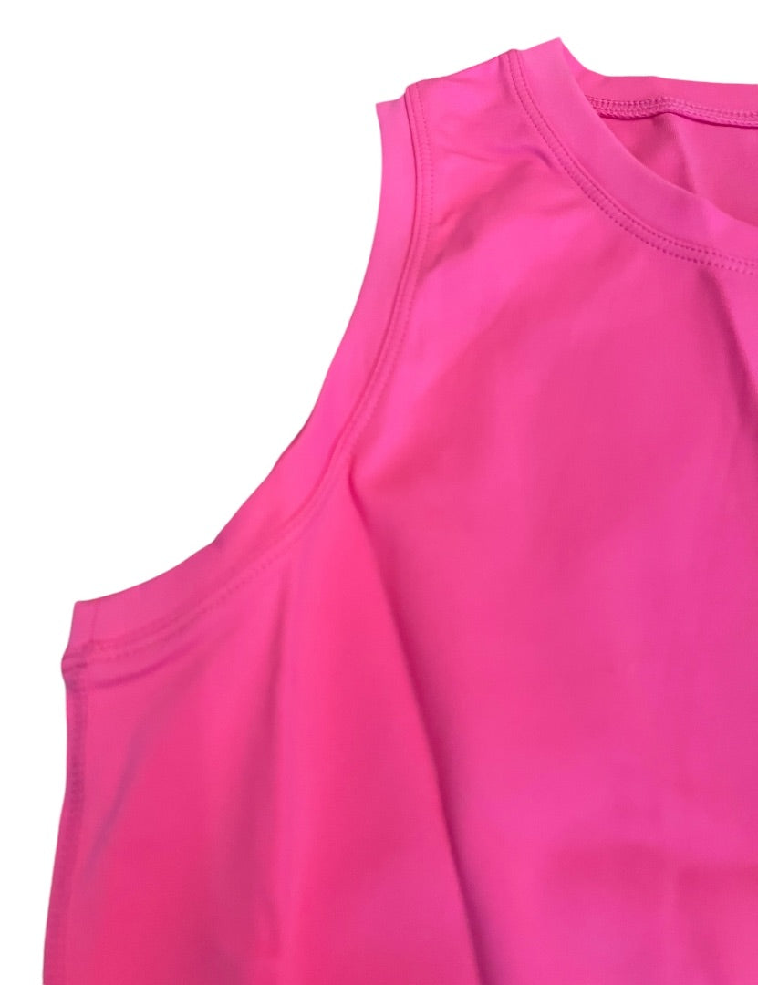 Small The Gym People Womens No Padding Tank Hot Pink New