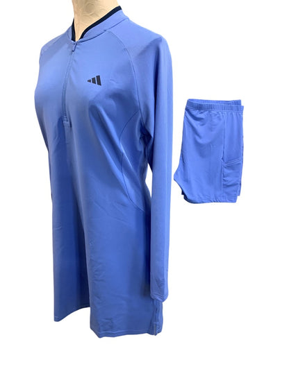 Large Adidas Womens New Long Sleeve Golf Dress and Shorts HS8957