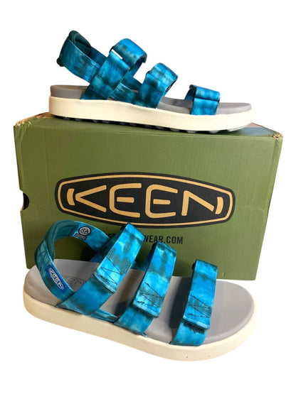 Size 7.5 Keen Womens New Sandals Elle Strappy Seamoss Tie Dye