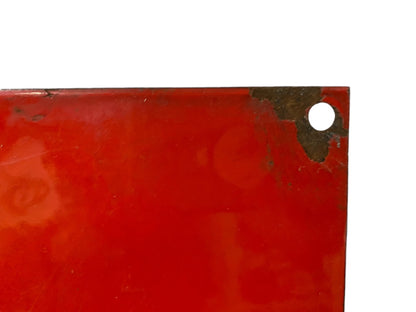 Vintage Porcelain on Metal Sign "Gate 3" 35.5 x 12 Inch Heavy Gauge