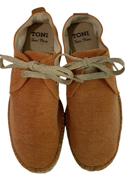 Size 43 Toni Pons Mens Canvas Shoes Espadrilles Rust Color US Size 10