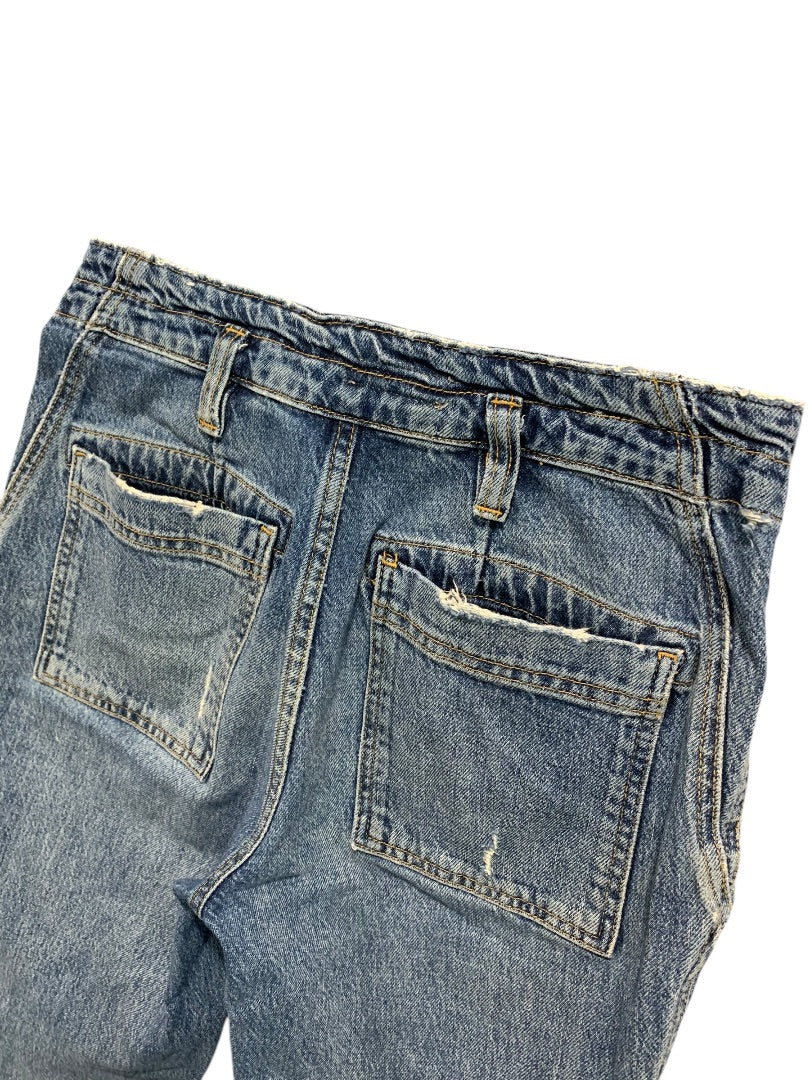 Size 27 Pilcro Anthropologie Womens Jeans Utlility Ankle Carpenter Denim