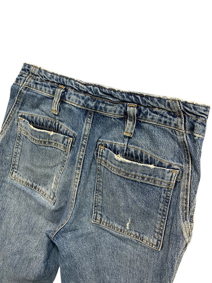 Size 27 Pilcro Anthropologie Womens Jeans Utlility Ankle Carpenter Denim