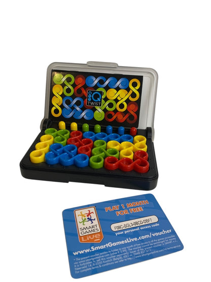 IQ Twist Smart Games Multi-Level Logic Game Ages 6-99