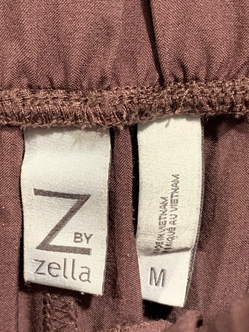 Medium Z by Zella Womens Pull On Loose Fit Pants Stretch Deep Mauve
