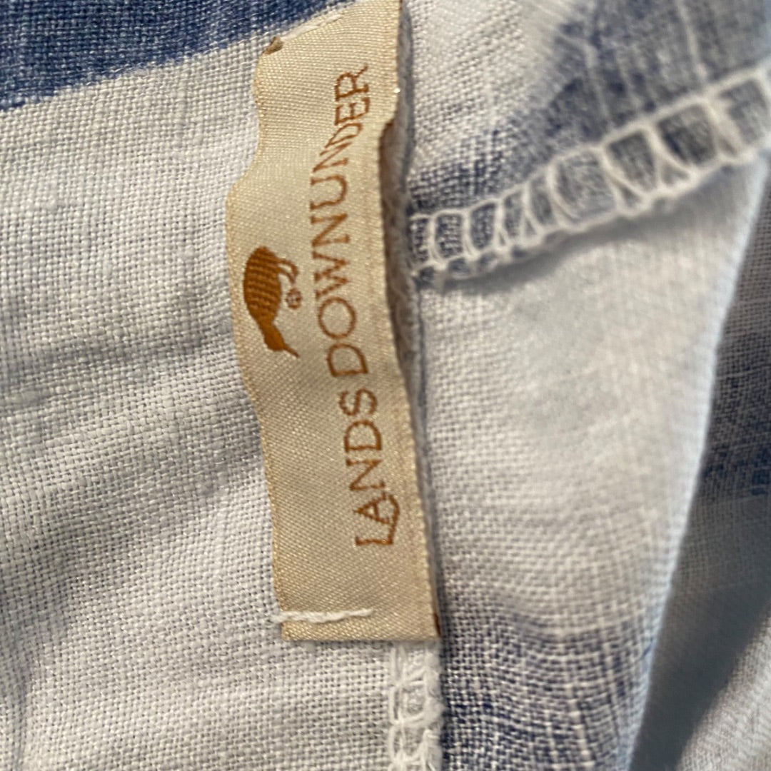 Medium Lands Down Under Womens Linen Swing Tunic Pockets Italy