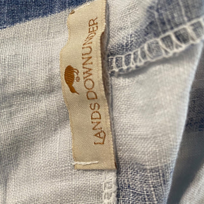 Medium Lands Down Under Womens Linen Swing Tunic Pockets Italy