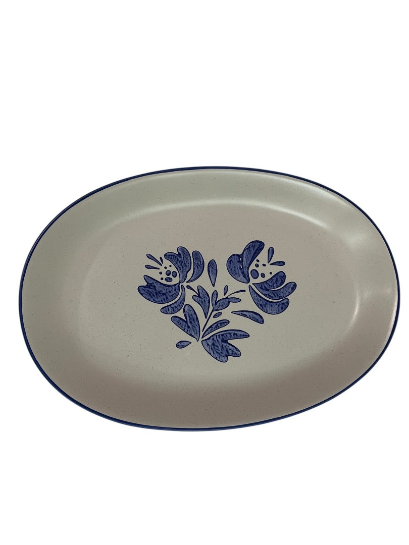 Pfaltzgraff Yorktowne Stoneware 14" Serving Dish Platter Dishwasher Microwave Safe