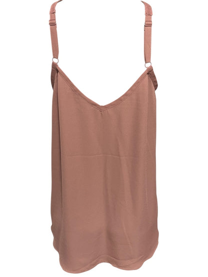 2X Torrid Adjustable Lace Cami Mauve Brown Womens Camisole Shirt