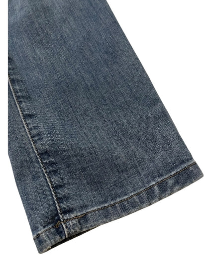 Size 24 Joe's Distressed Straight Leg Womens Jeans Blue Denim