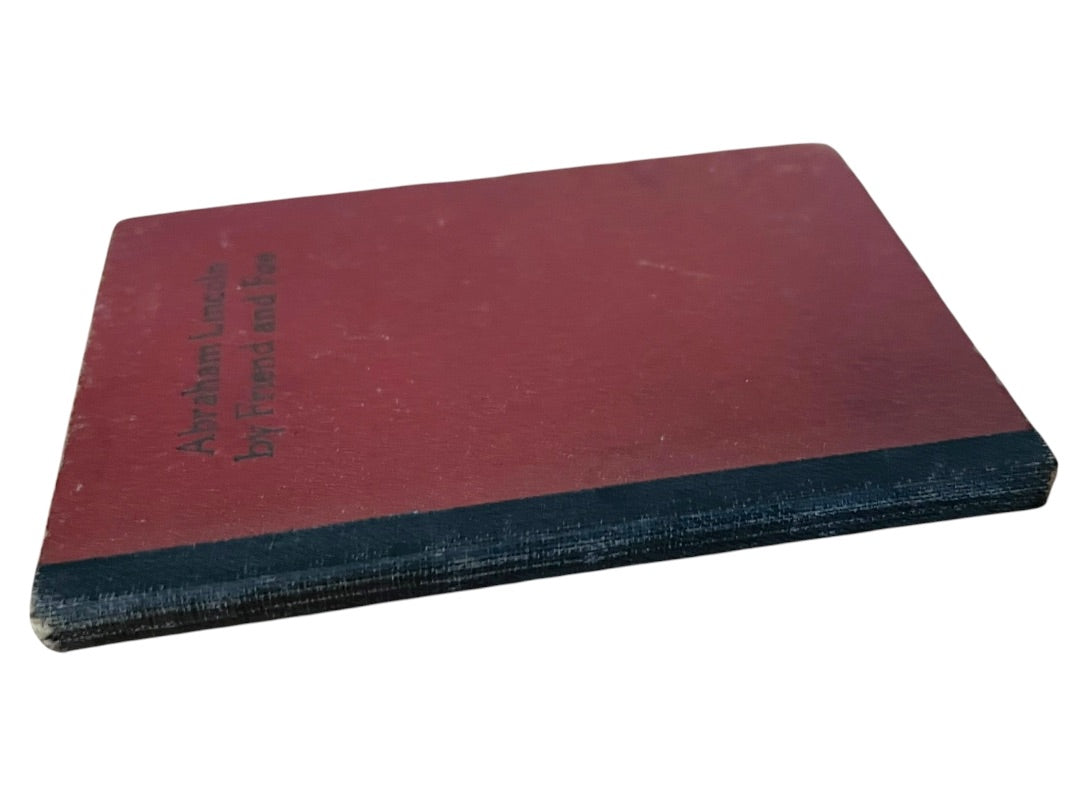 Abraham Lincoln by Firned and Foe Noah Brooks Democratic Manual 1864 Reprint