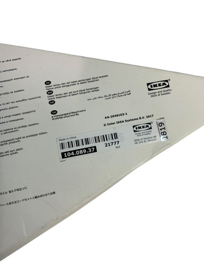 IKEA Strala 28" Paper Star Red White Design Jennifer Idrizi 205.028.83 New