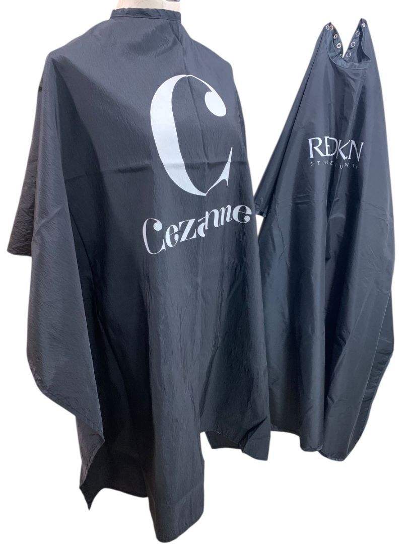 Set of 2 Black Hair Styling Capes Redken Cezanne Salon Barber