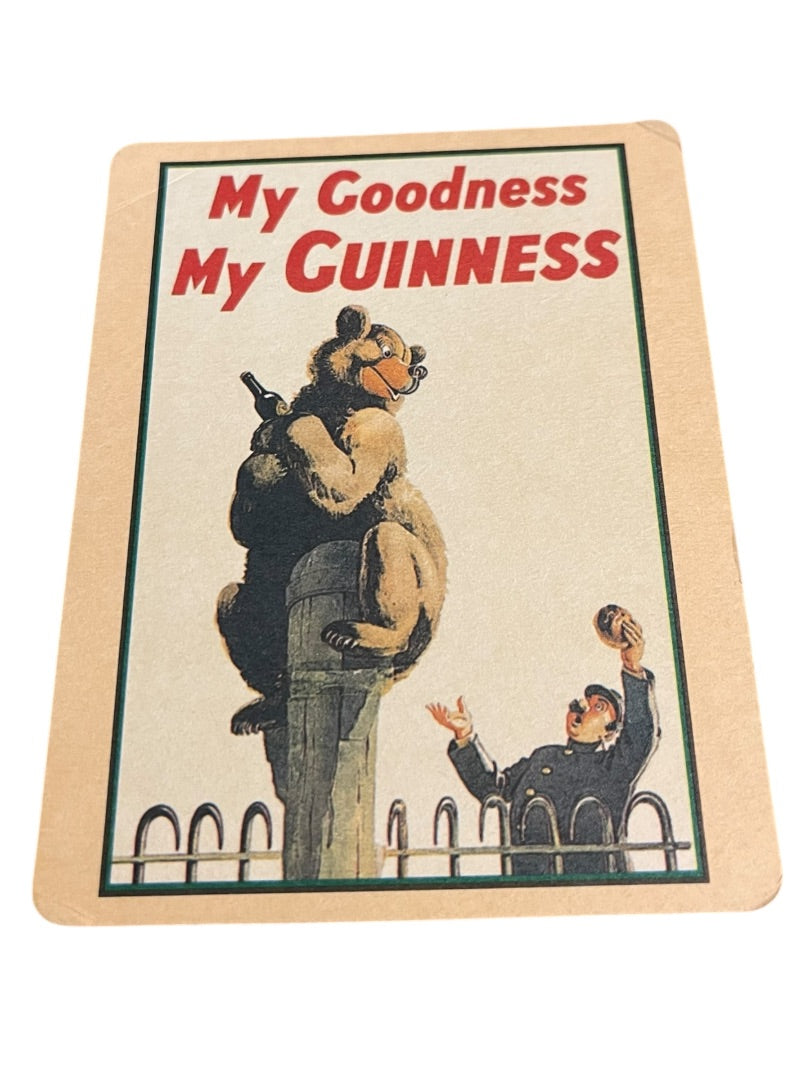 Set of 15 Guinness Cardboard Double Sided Coasters Vintage Advertisements 4.5" x 3.5"