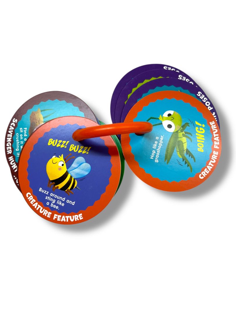 MollyBee Kids Dino Stomp and Roar Toddler Preschool Activity Cards