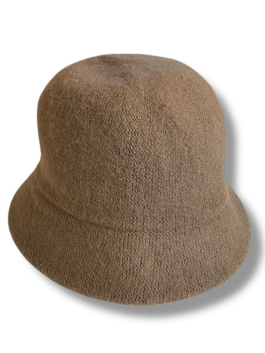 One Size Vince Camuto Brown Wool Blend Womens Bucket Hat
