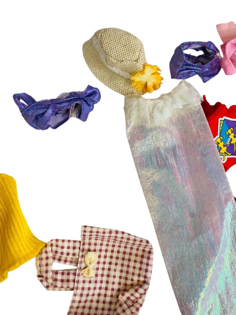 Vintage Fashion Doll Clothes Lot Fits Barbie 11.5 Inch Dolls Mermaid Tail