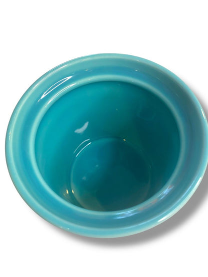 Fiesta  Small Utility Jam Jar Homer Laughlin 5.5" Turquoise
