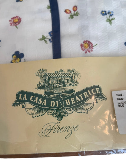 La Casa Di Beatrice Firenze Floral Waist Apron New Pockets