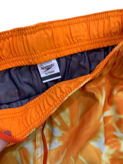 XL Speedo Mens New Swim Trunks Oriole Orange UPF 50+ Protection