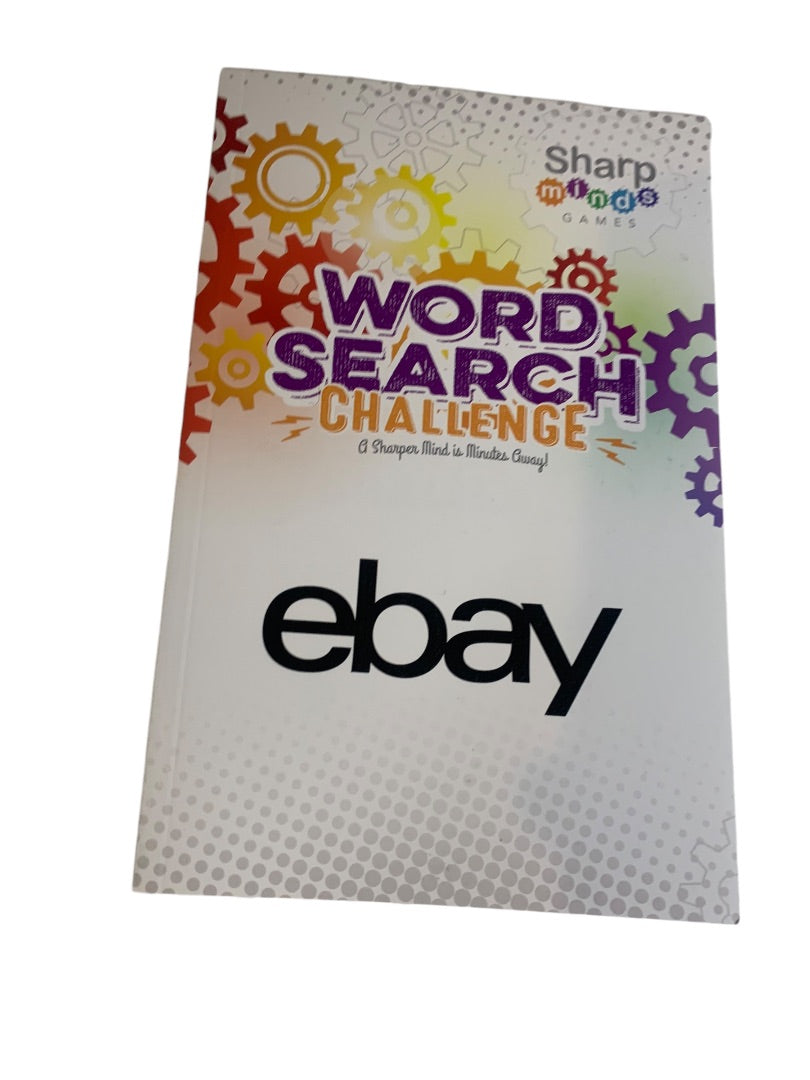 Ebay Open 2024 Swag Sharp Minds Word Search Challenge  Booklet by Better Life New. 44 Searches