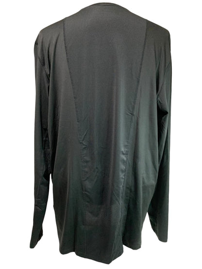 XL Adidas Training Techfit Long Sleeve Mens Black Shirt