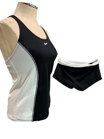 Medium Nike Color Surge Powerback New Tankini Swimsuit 2 Piece NESS9363