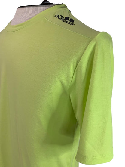 Medium Adidas Mens New Tshirt Pulse Lime Green HB9203