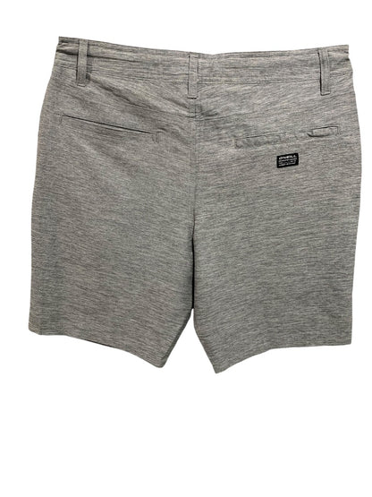 Size 32 O'Neill Mens New Hybrid Drifter Shorts Standard Fit Gray