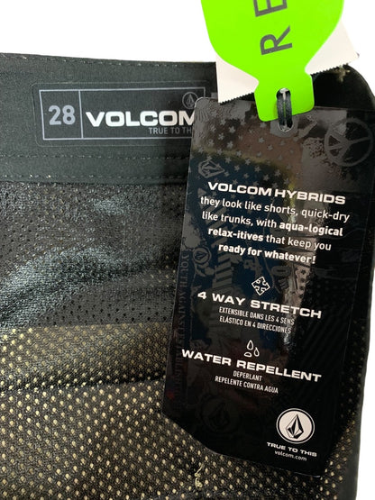 Size 28 Volcom Mens New Shorts Frickin Cross Shred Static 2.0