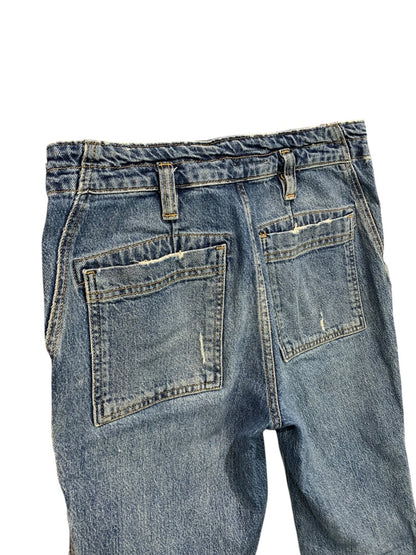 Size 27 Pilcro Anthropologie Womens Jeans Utlility Ankle Carpenter Denim
