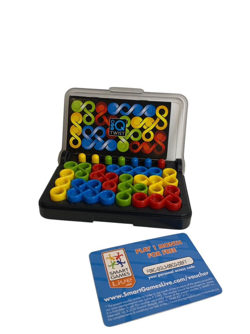 IQ Twist Smart Games Multi-Level Logic Game Ages 6-99