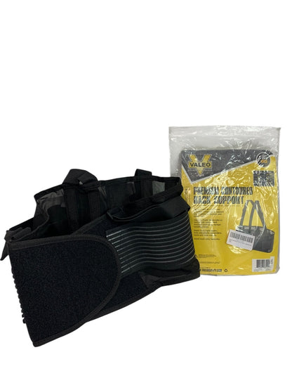 Large Valeo Premium Contoured Back Support Belt 8" Waist 38-44"