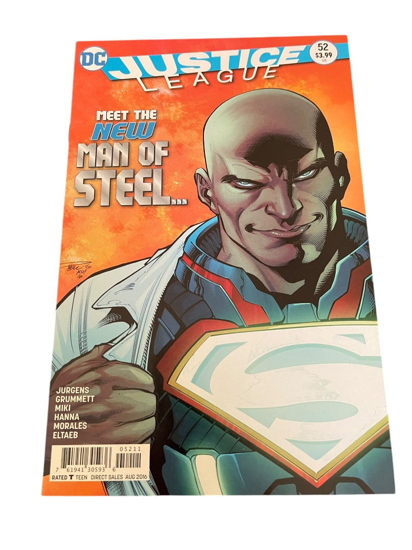 DC Justice League #51-52 Jurgens Grummett Abnett Pelletier