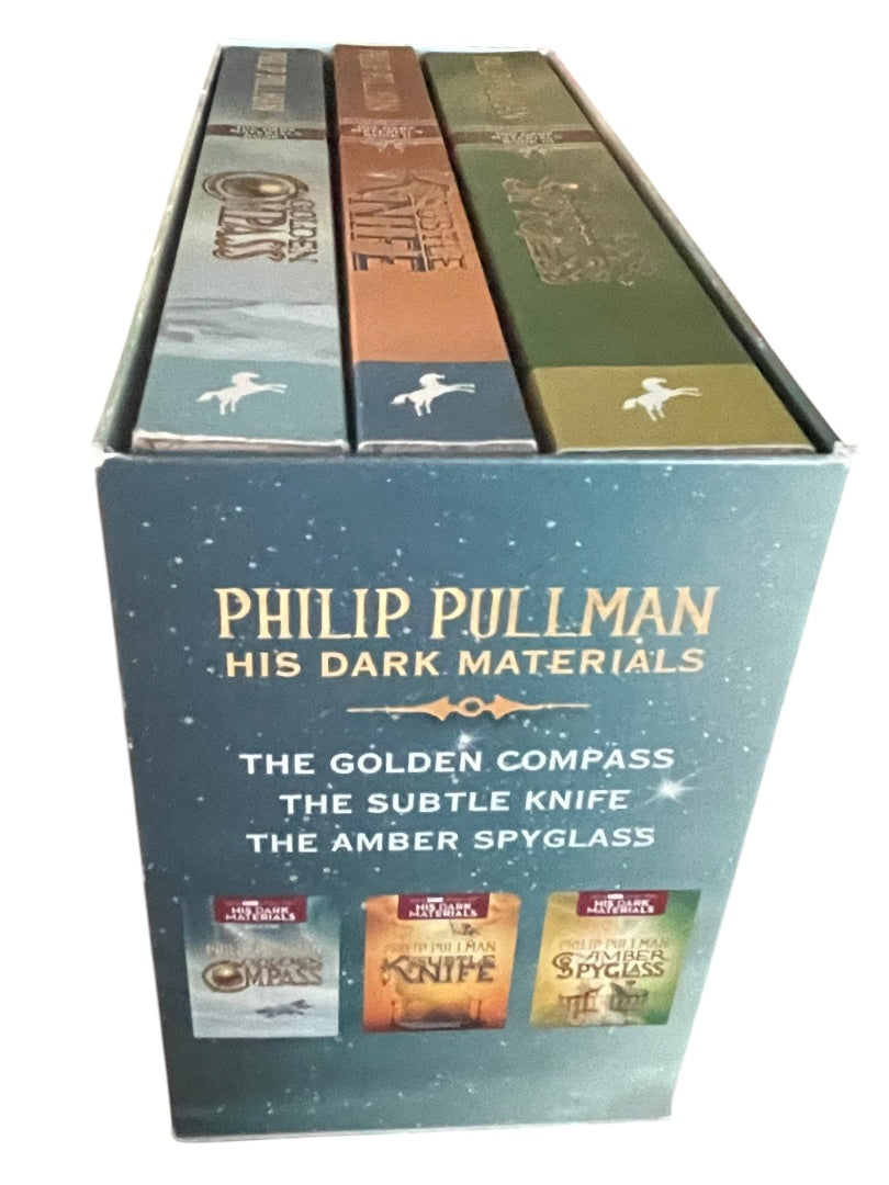 Set of 3 Philip Pullman His Dark Materials Paperback Books 1-3