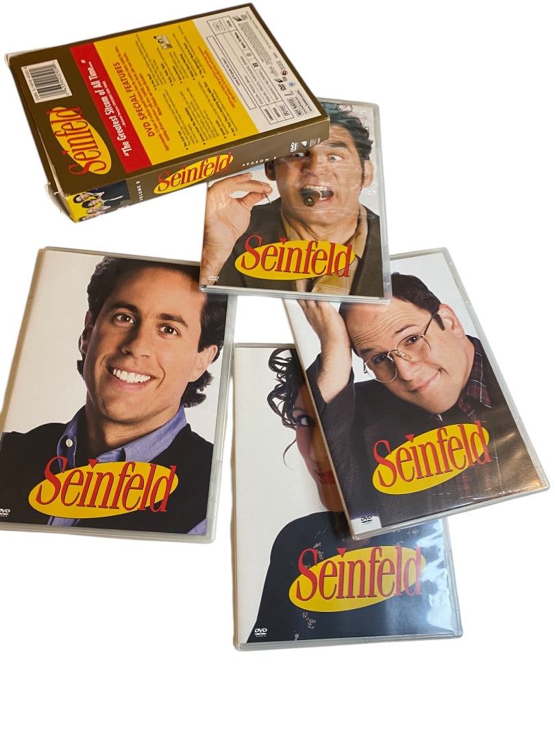 Seinfeld Season 9 Complete DVD Set 4 Discs Good Condition