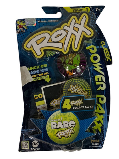Roxx Classic Power Paxx Series One New Sealed Pack of 4 One Rare