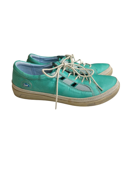 Size 38 Cloud Womens 7.5 Turquoise Leather Sneakers Portugal