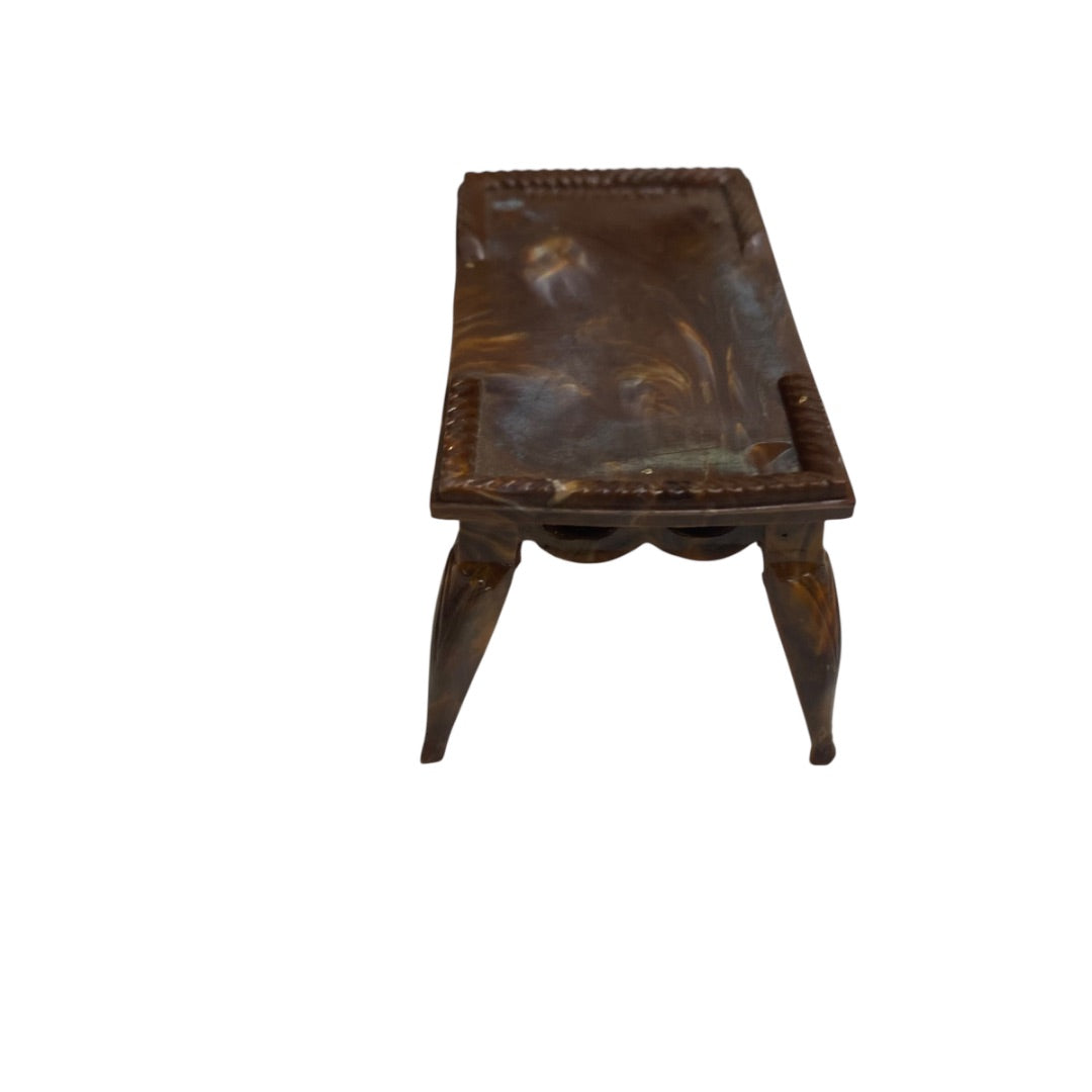 1950s Renewal Dollhouse Miniature Coffee Table 1:12 Scale Plastic