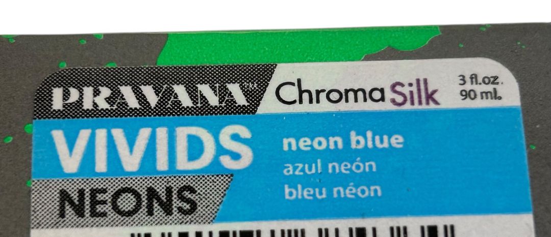 Pravana ChromaSilk Vivids NEON BLUE Long-Lasting Vibrant Direct Dye Color 3oz