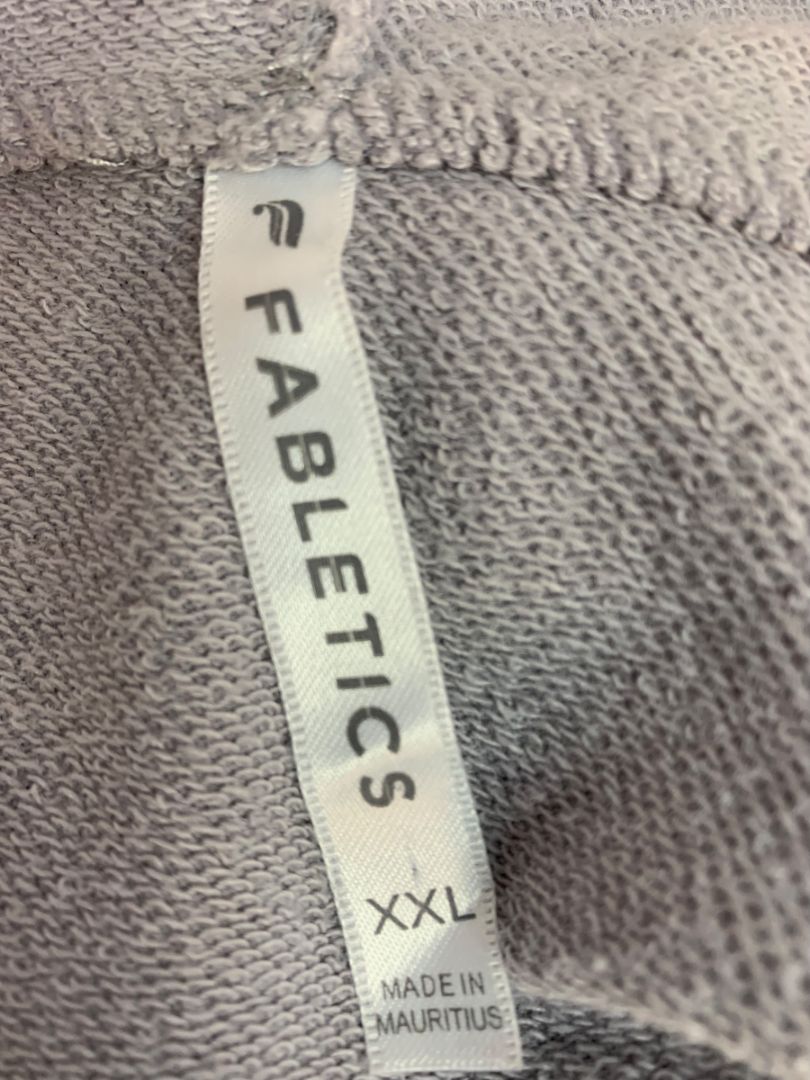 XXL Fabletics Womens 1/4 Zip Hoodie Sweatshirt Lavender Soft